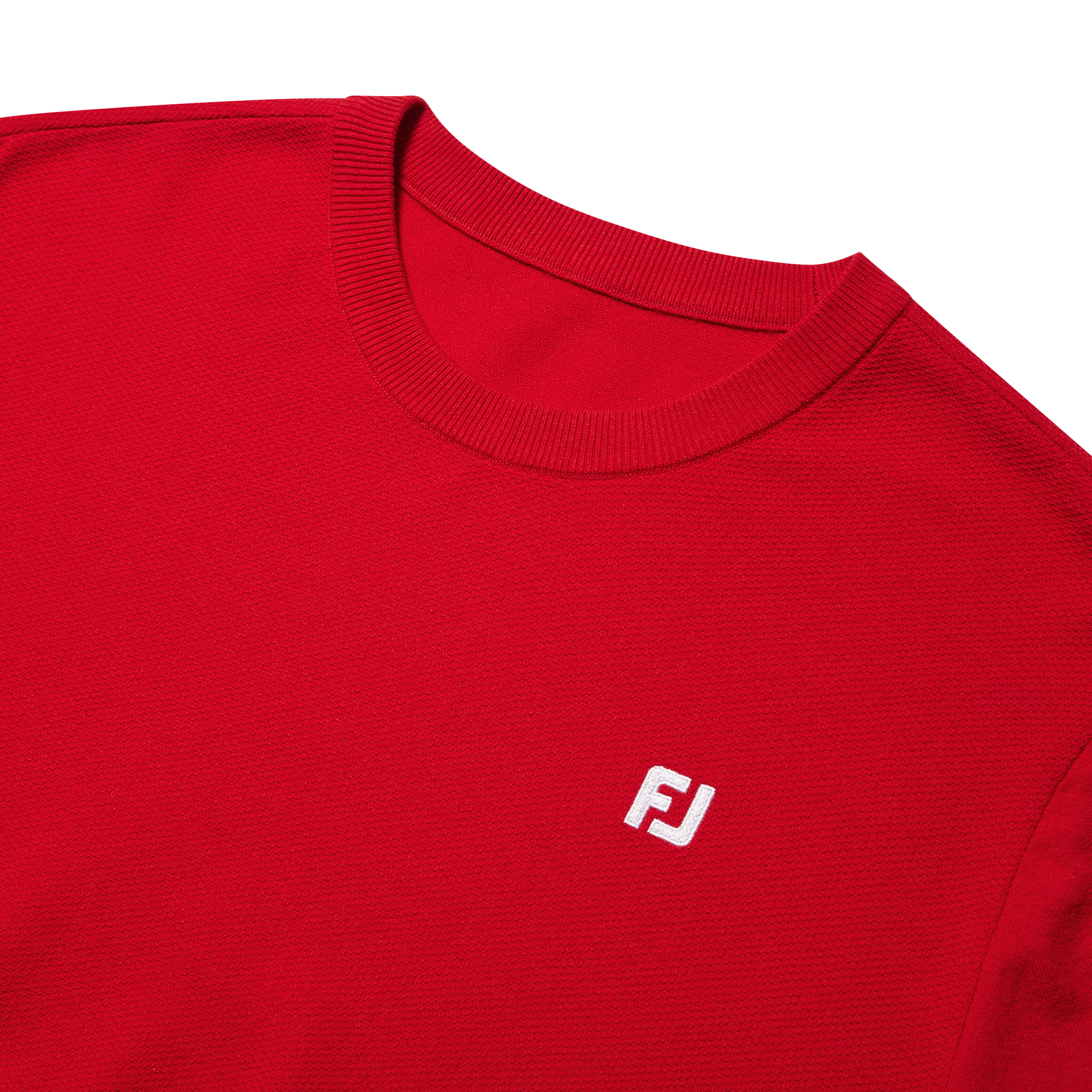 CREW NECK KNIT PO RED