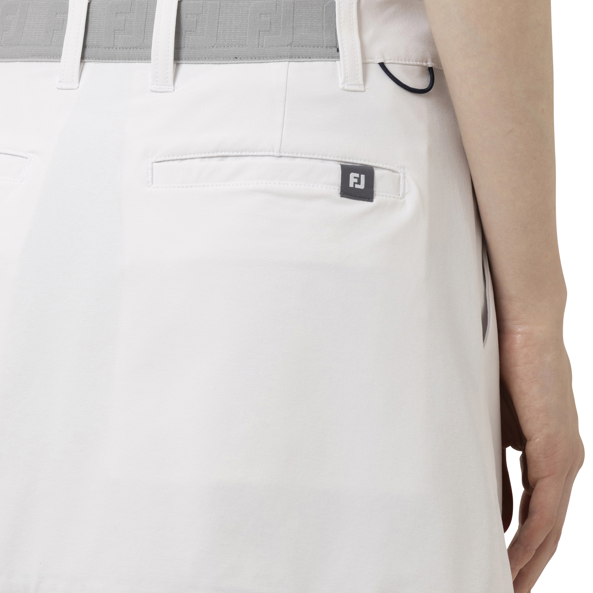 Solid Woven Skort Women