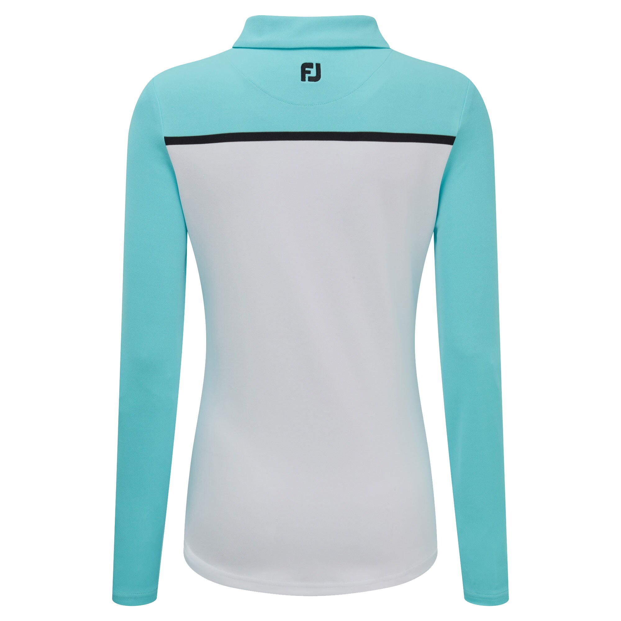 Smooth Pique Long Sleeved Colour Block Women