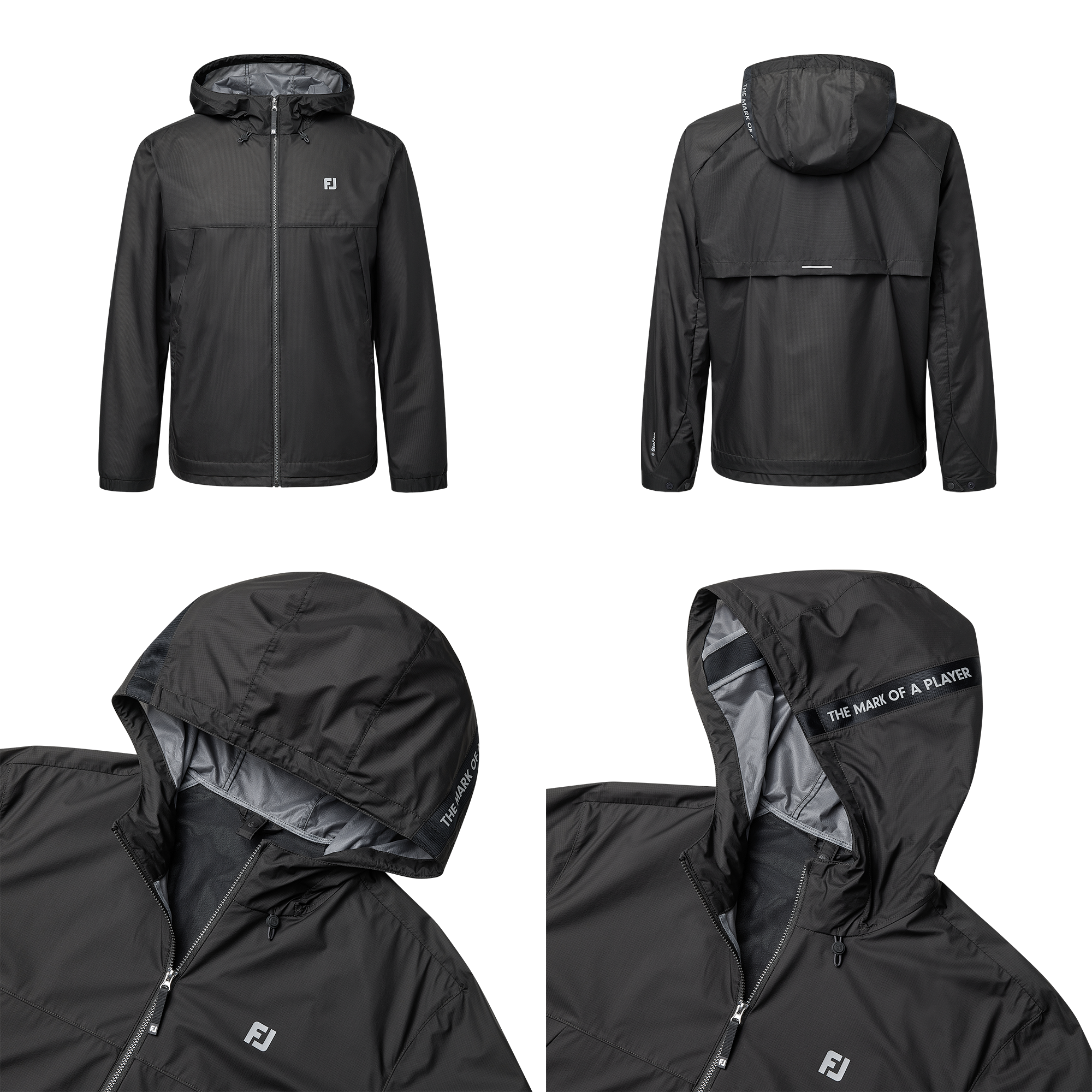 3-Layer Lightweight Hooded Jacket