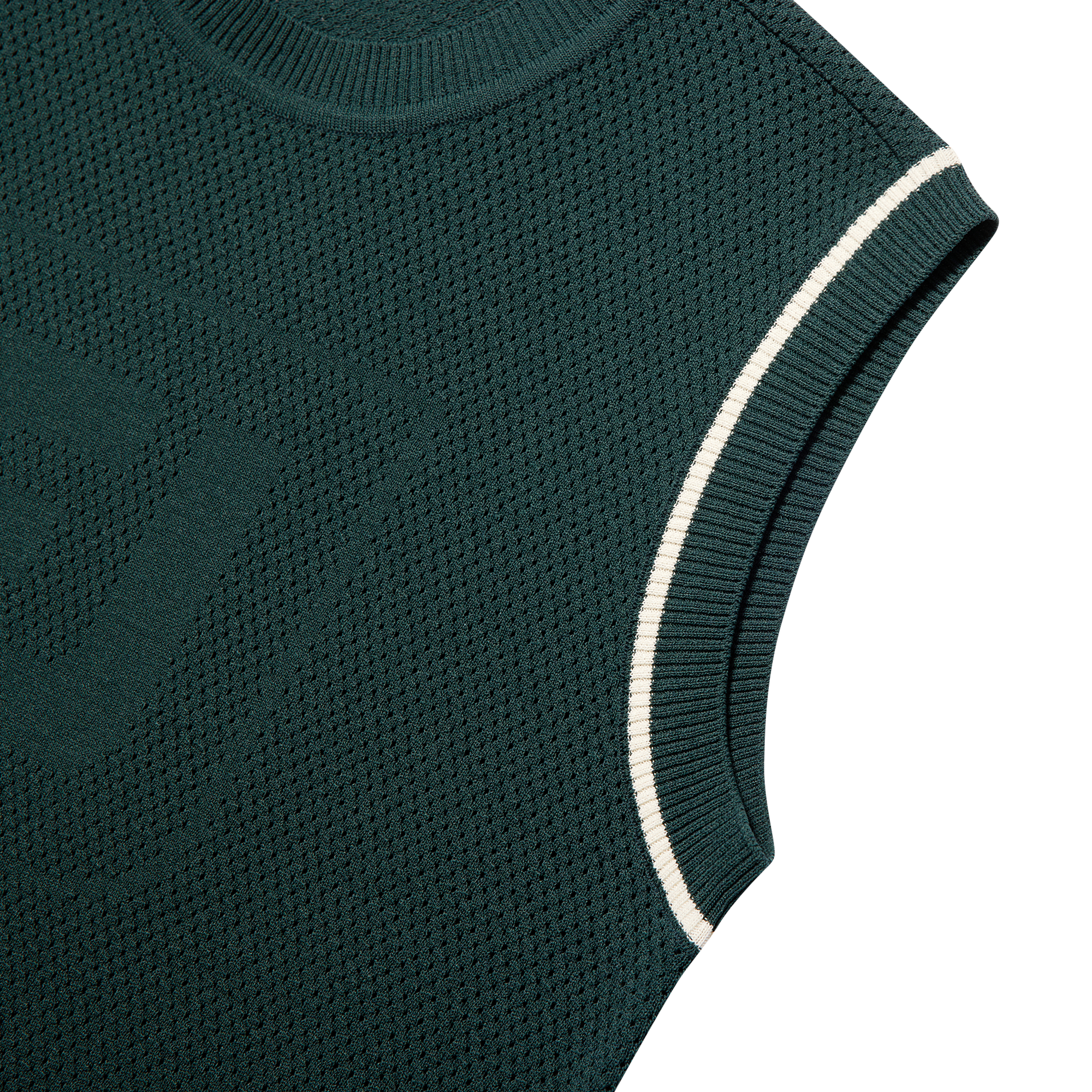 Mesh Knit Vest Women