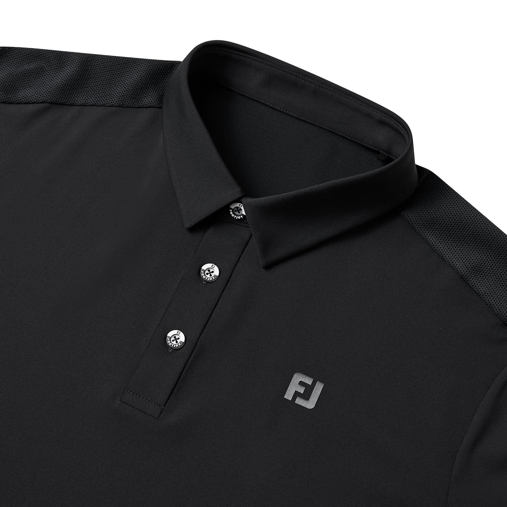 Stripe Logo Hybrid Polo Shirt