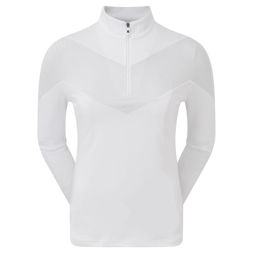 Engineered Jersey Half Zip Women