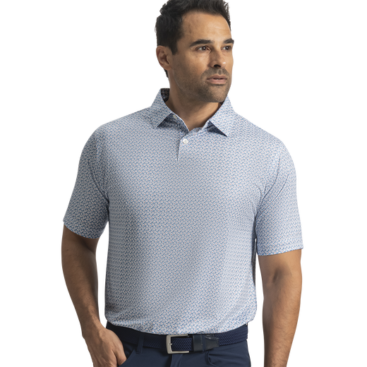 Floral Mark Lisle Self Collar