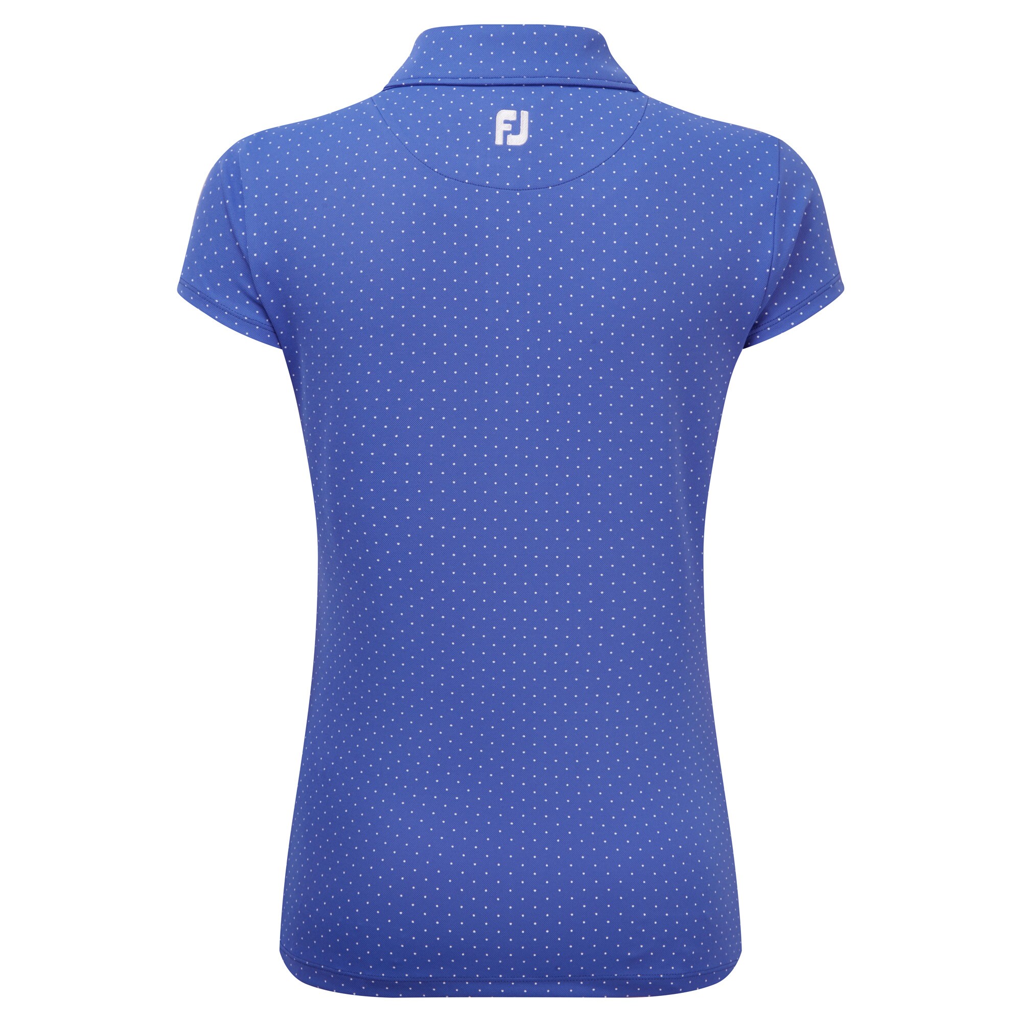 Printed Dot Smooth Pique Cap Sleeve Women-Previous Season Style