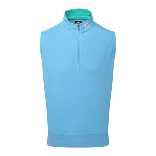 Spun Poly Half-Zip Vest-Previous Season Style