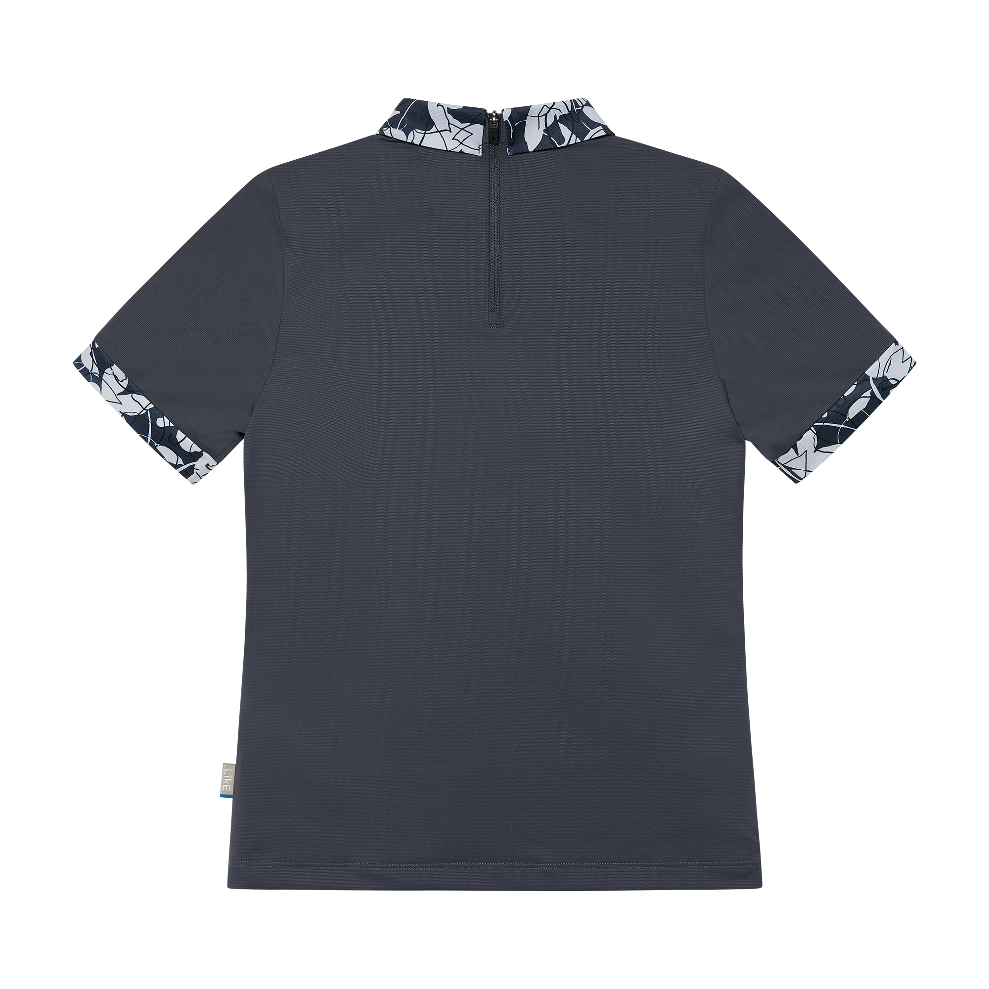 Sleeve Print Polo Women