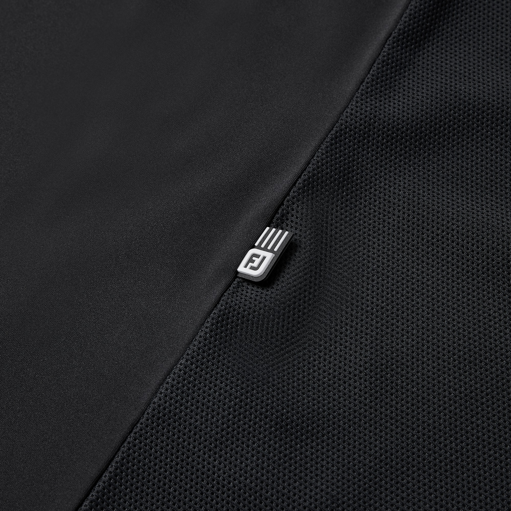 Stripe Logo Hybrid Polo Shirt