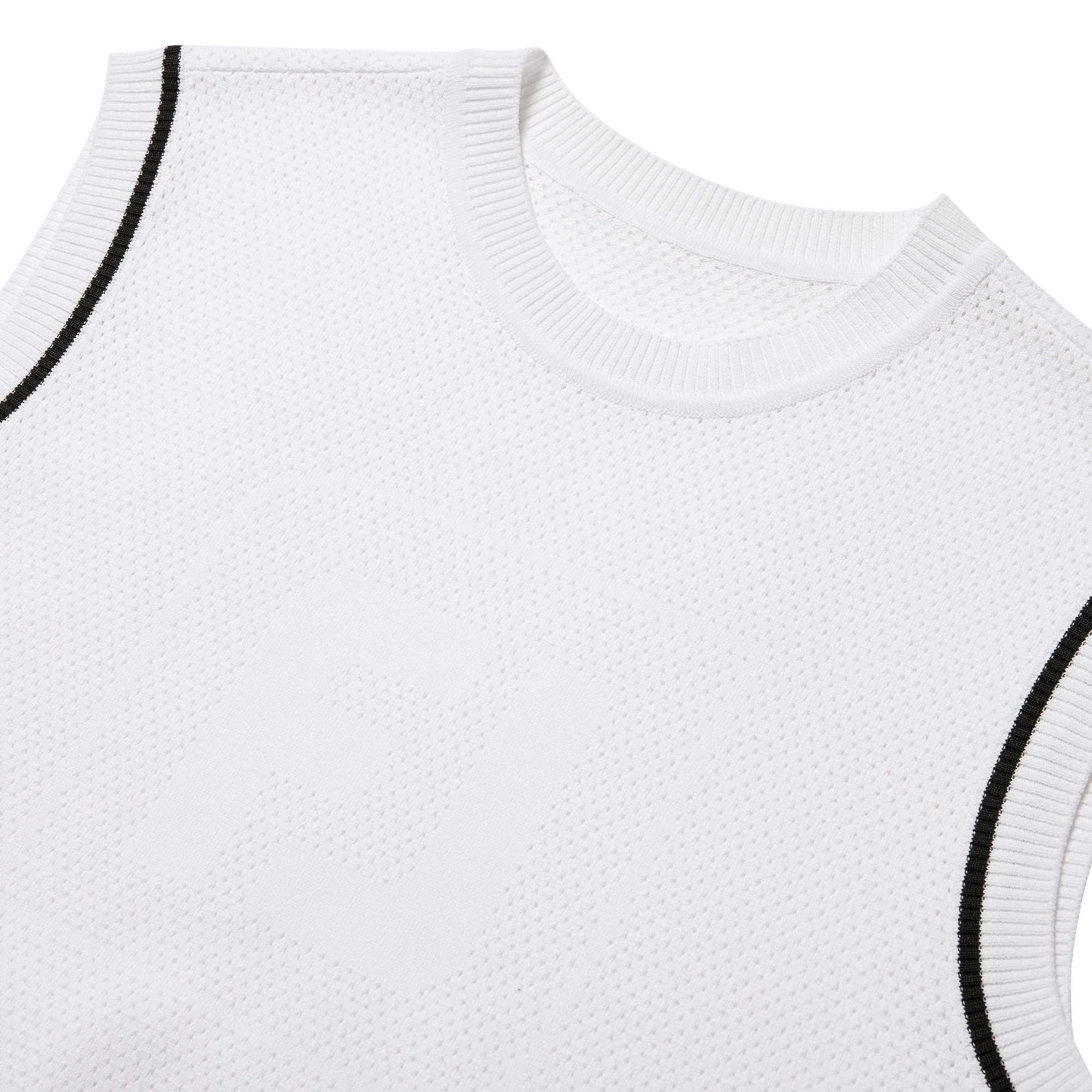 Mesh Knit Vest Women