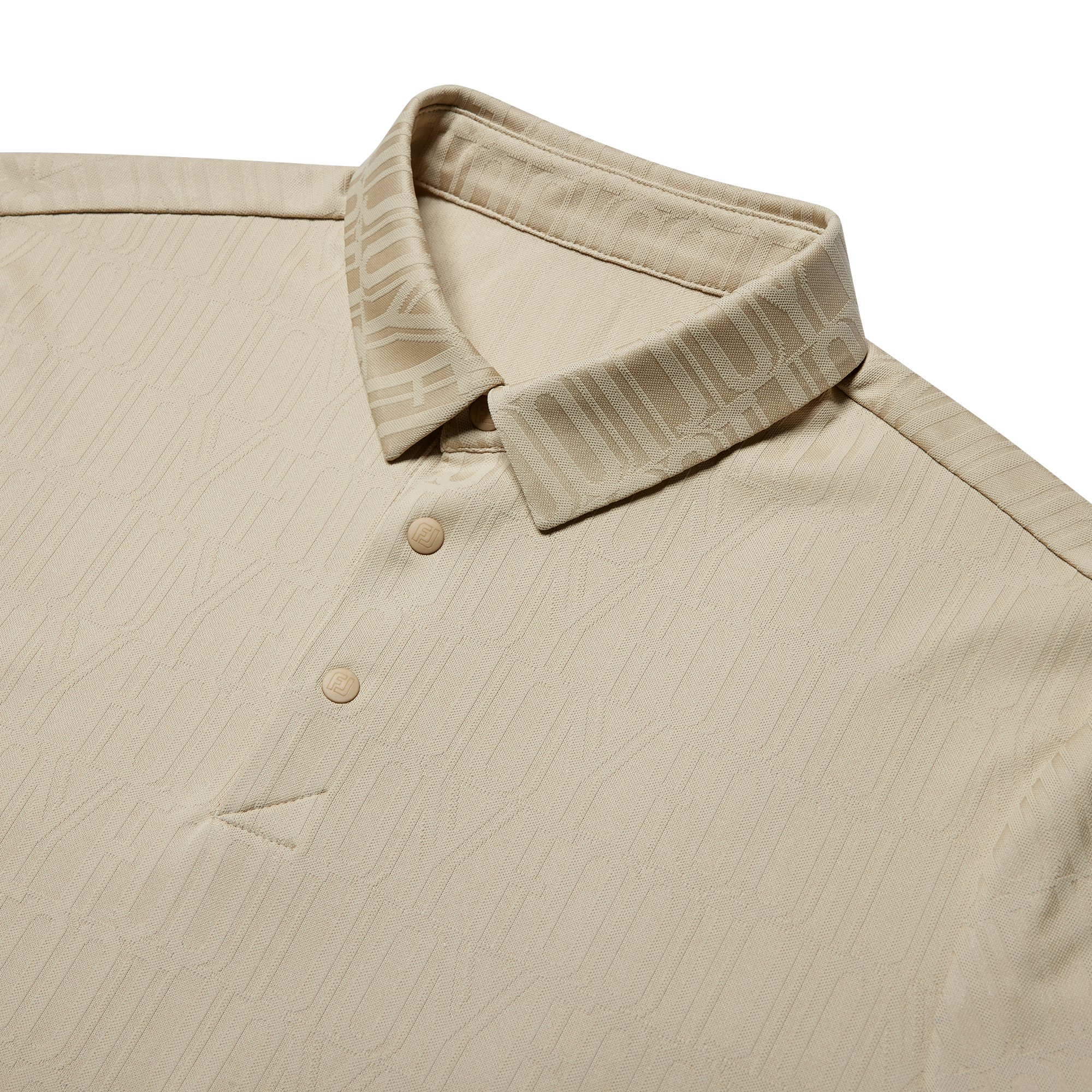 Logo Jacquard Polo Shirts