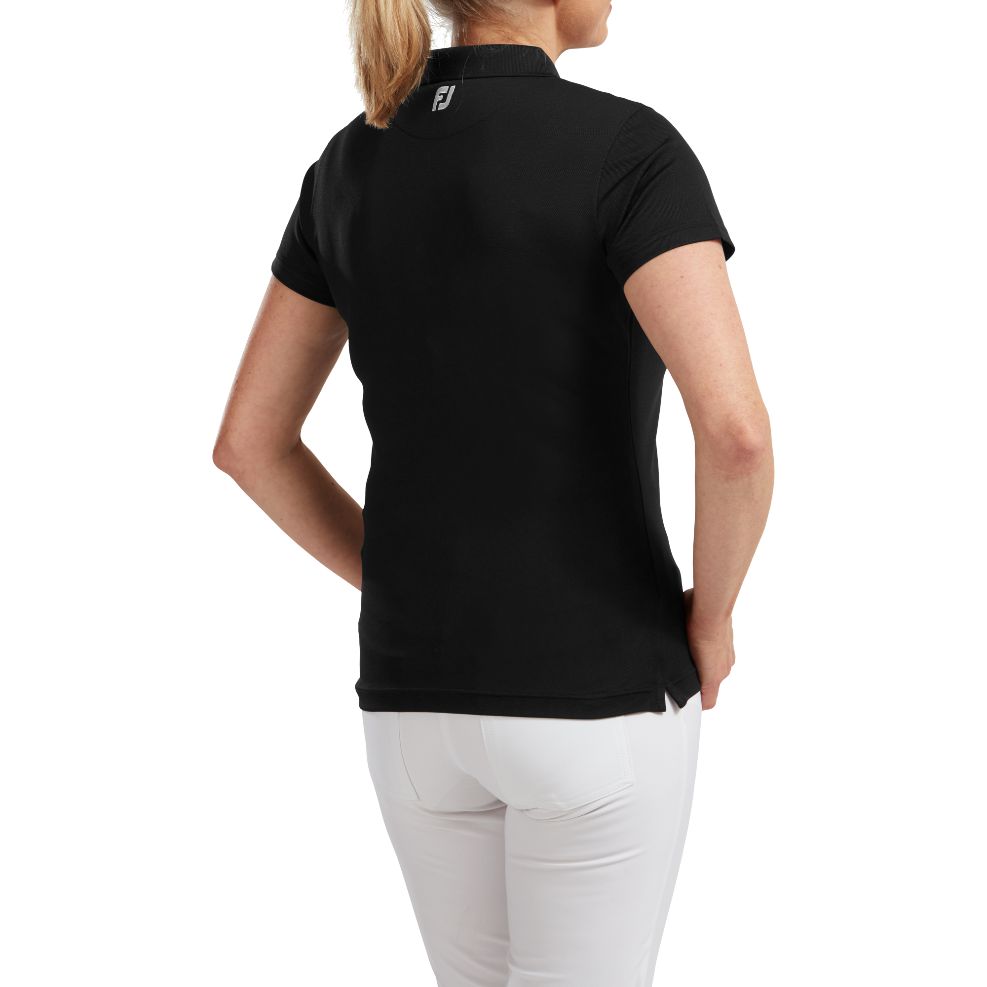 Stretch Pique Solid Women