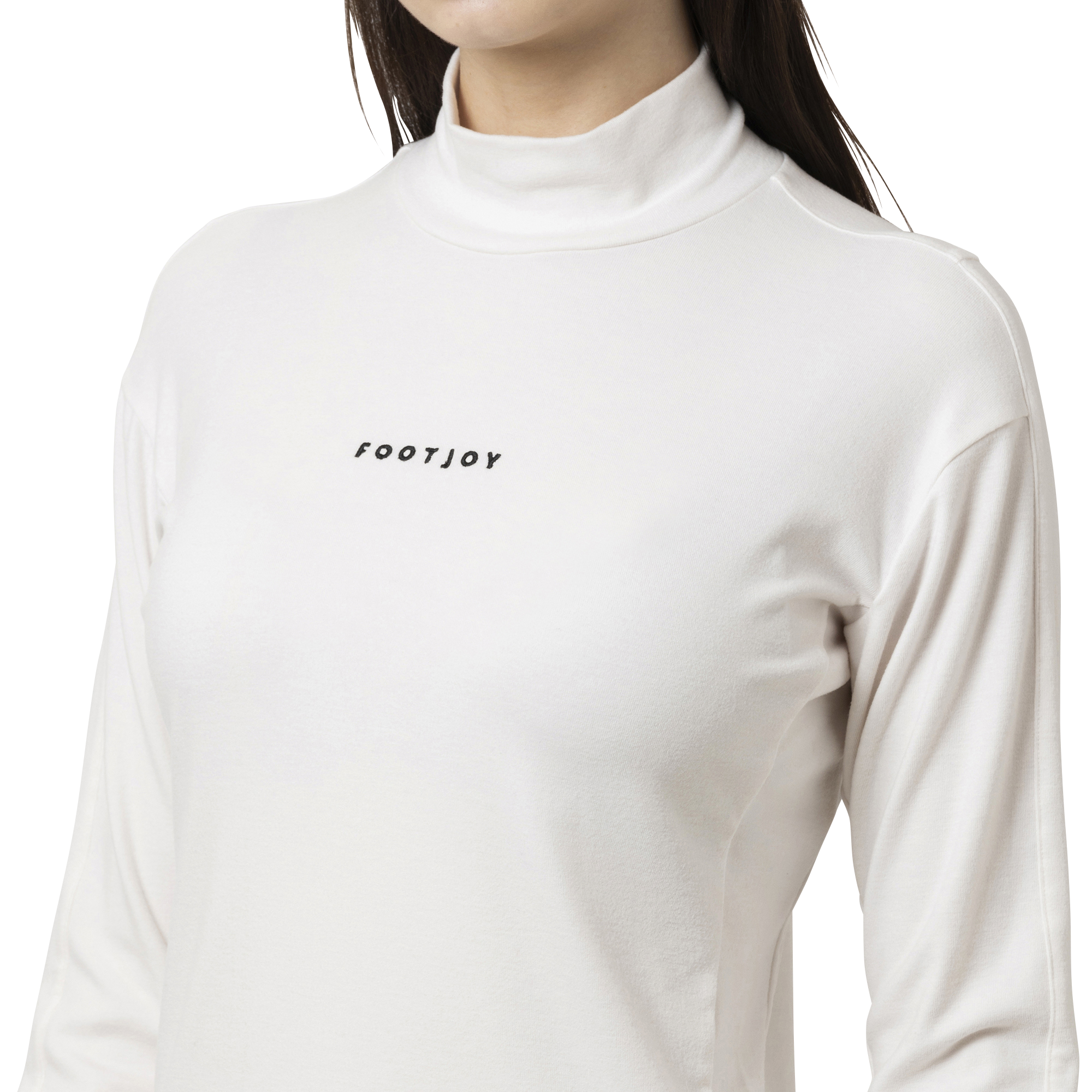 シグナル長袖モックネックシャツ