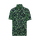 Watercolor Floral Print Pique Self Collar